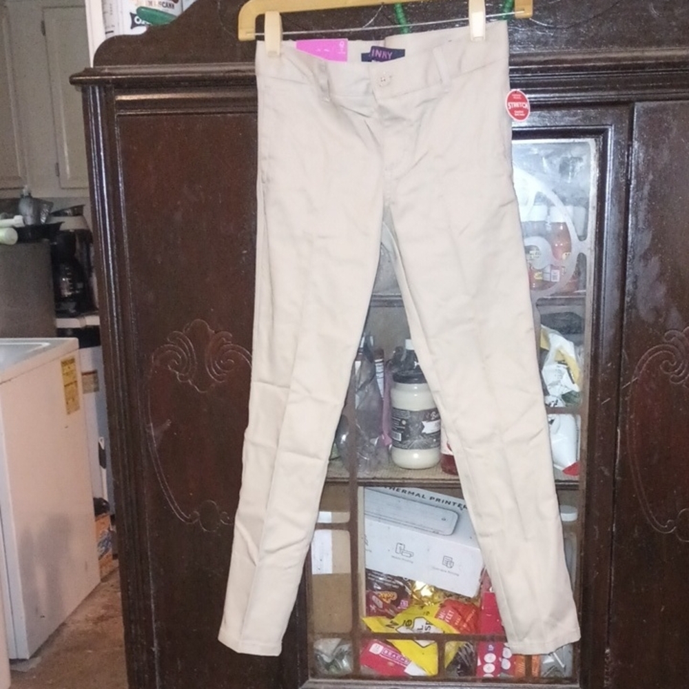 Tan Skinny Pants